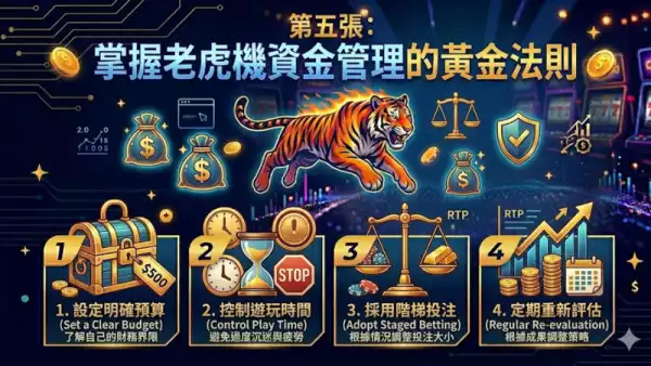 預算控制心法分享：掌握老虎機資金管理的黃金法則