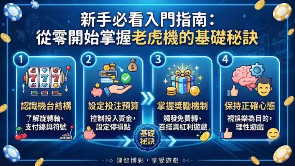 新手必看入門指南：從零開始掌握老虎機的基礎秘訣
