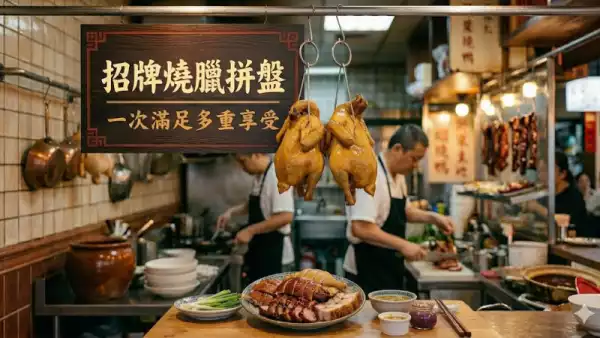 東門鴨莊招牌燒臘拼盤精選料理